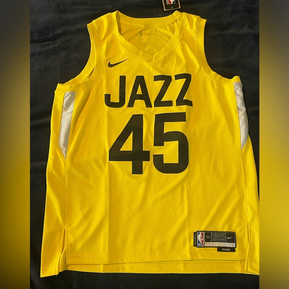 New Nike Utah Jazz Donovan Mitchell Jersey